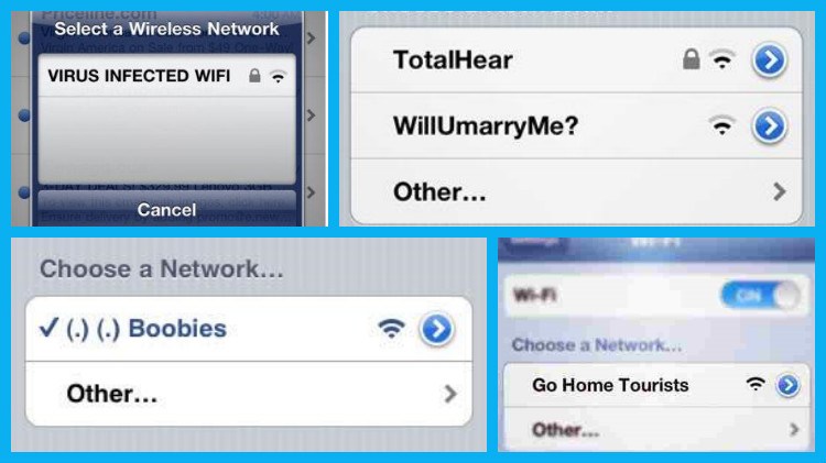 wifi network names